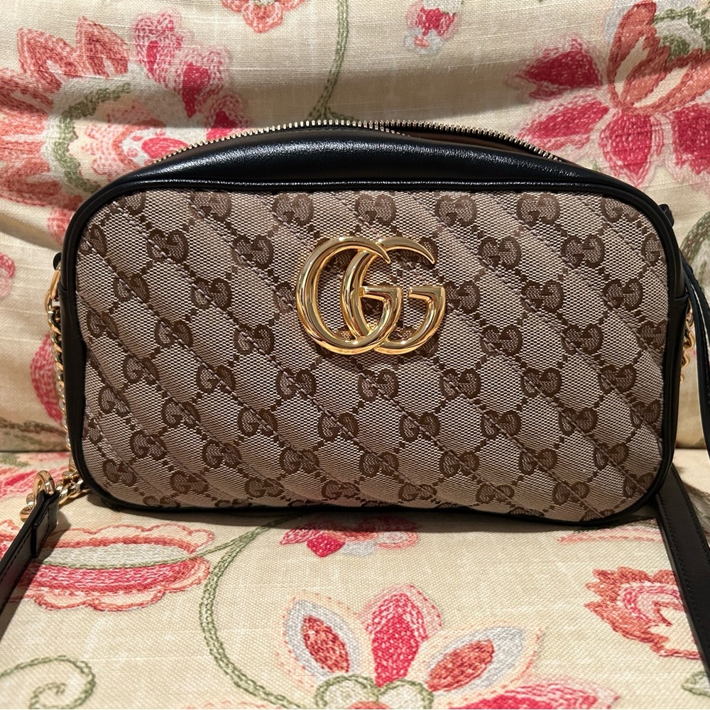 Gucci Monogram GG Marmont Chain Bag